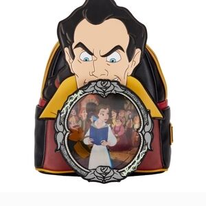 Loungefly Disney Villains Beauty & The Beast Gaston Lenticular Backpack